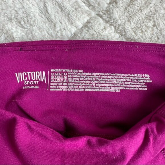 Victoria's Secret Sport | Plum Knockout By Victoria's Secret Capri | Size Small - Picture 8 of 12